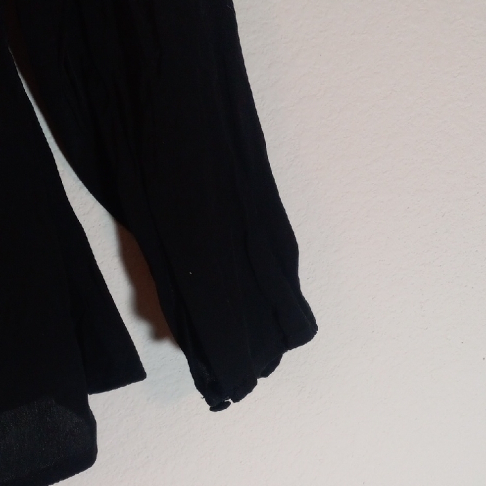 A New Day Women's Long Sleeve Button-Front Top - Picture 6 of 8